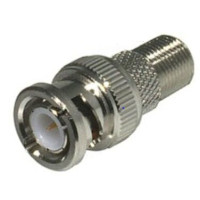 F Connector To BNC Plug - 1pc